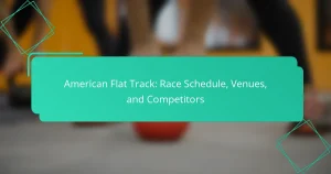 American Flat Track: Race Schedule, Venues, and Competitors