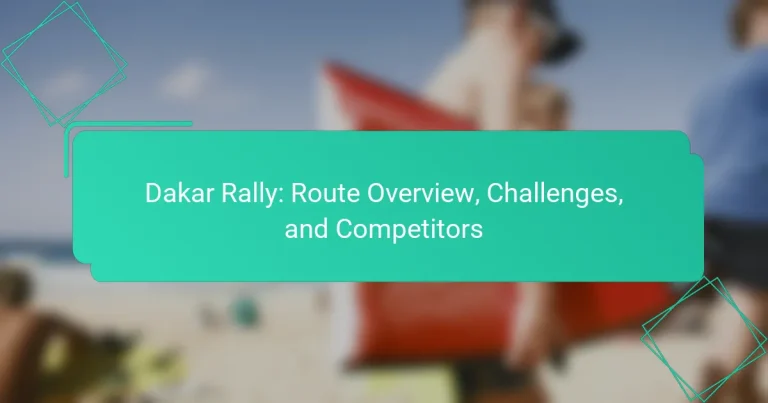 Dakar Rally: Route Overview, Challenges, and Competitors