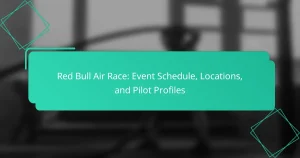 Red Bull Air Race: Event Schedule, Locations, and Pilot Profiles