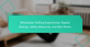 Whitewater Rafting Experiences: Rapids Ratings, Safety Measures, and Best Rivers