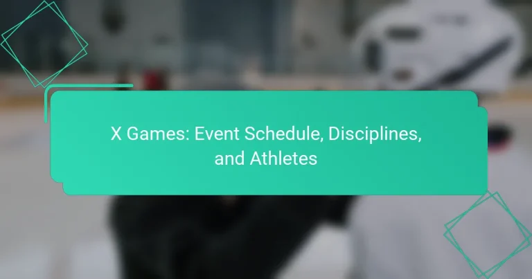 X Games: Event Schedule, Disciplines, and Athletes